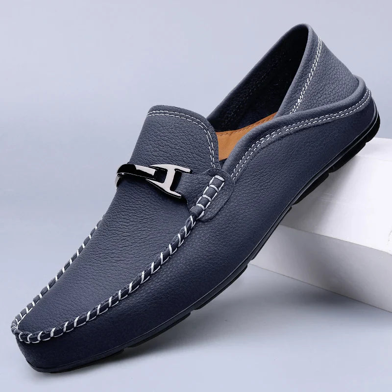 Duval Paris™ | Mocassins en cuir Savoni