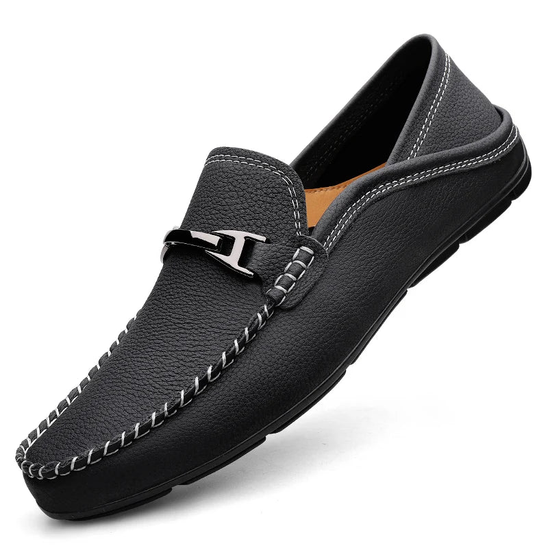 Duval Paris™ | Mocassins en cuir Savoni