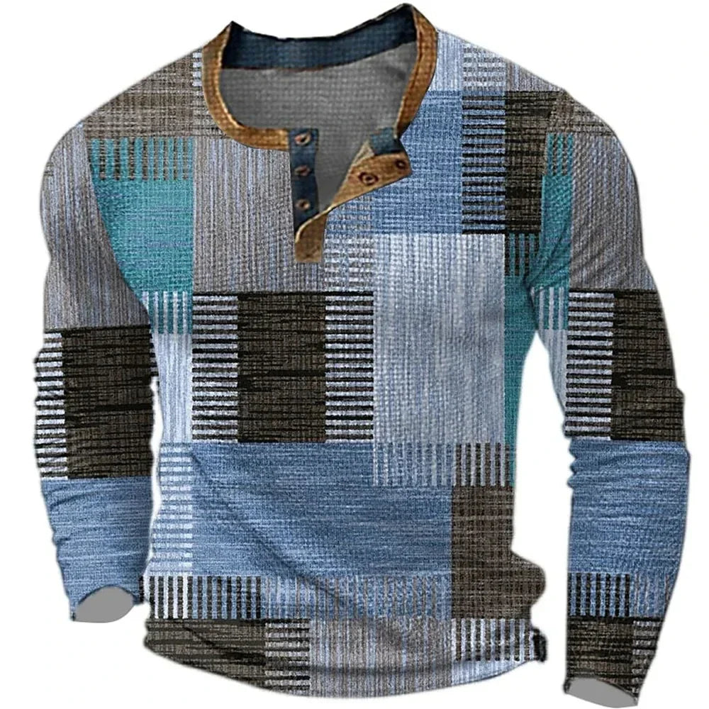 Duval Paris™ | CHEMISE PATCHWORK COLORÉE POUR HOMME