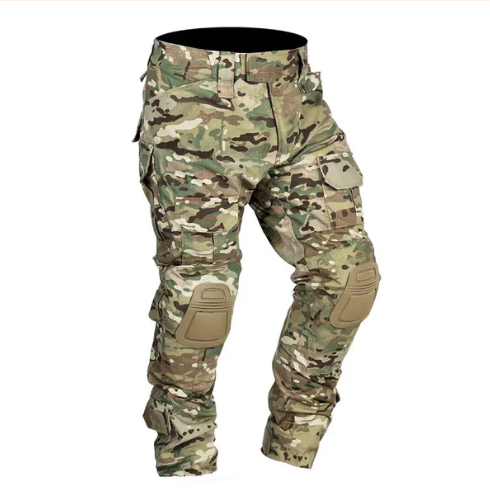 Duval Paris™ | Pantalon cargo renforcé avec protections amovibles aux genoux