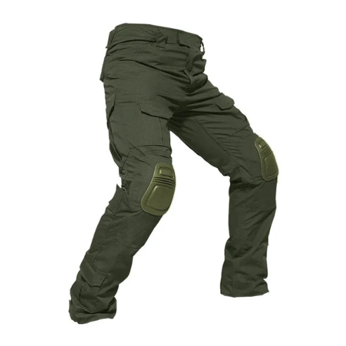 Duval Paris™ | Pantalon cargo renforcé avec protections amovibles aux genoux