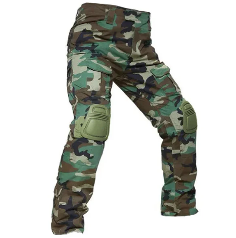 Duval Paris™ | Pantalon cargo renforcé avec protections amovibles aux genoux