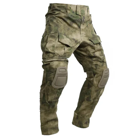 Duval Paris™ | Pantalon cargo renforcé avec protections amovibles aux genoux