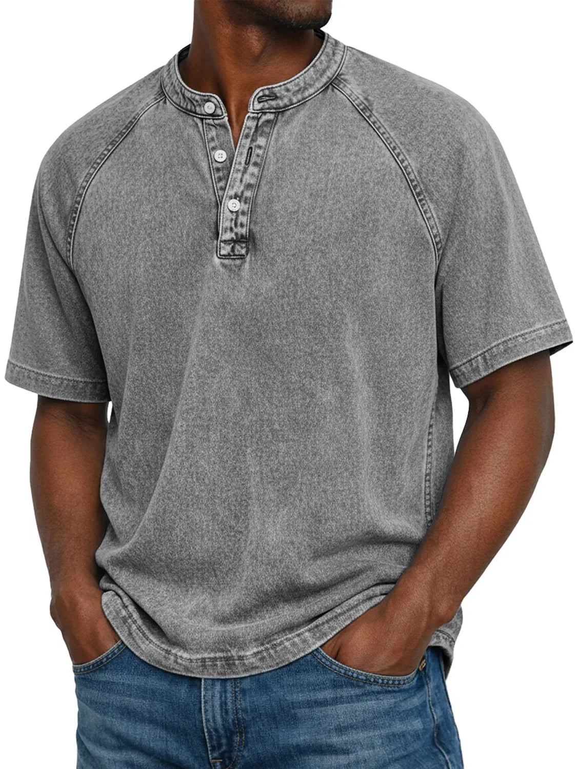 Duval Paris™ | Chemise vintage boutonnée pour homme