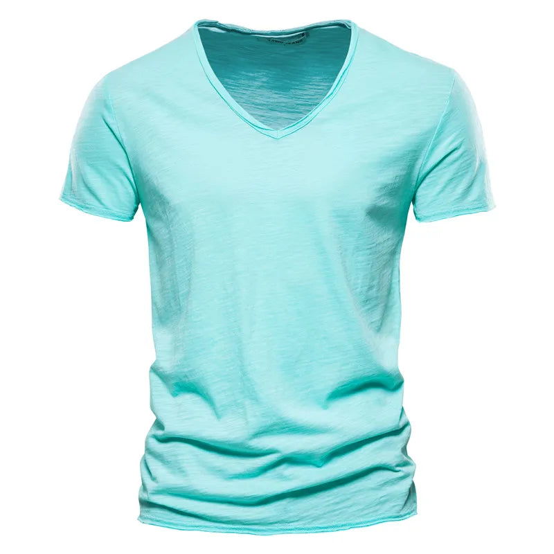 Duval Paris™ | T-shirt D'été En Coton Bio "Anti-Transpiration"