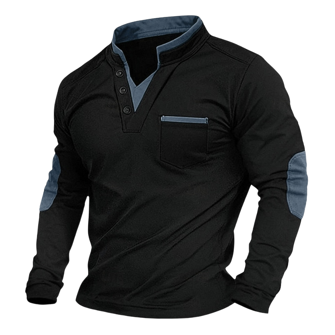 DUVAL PARIS™ | SWEAT-SHIRT ESSENTIEL AVEC COL EN V