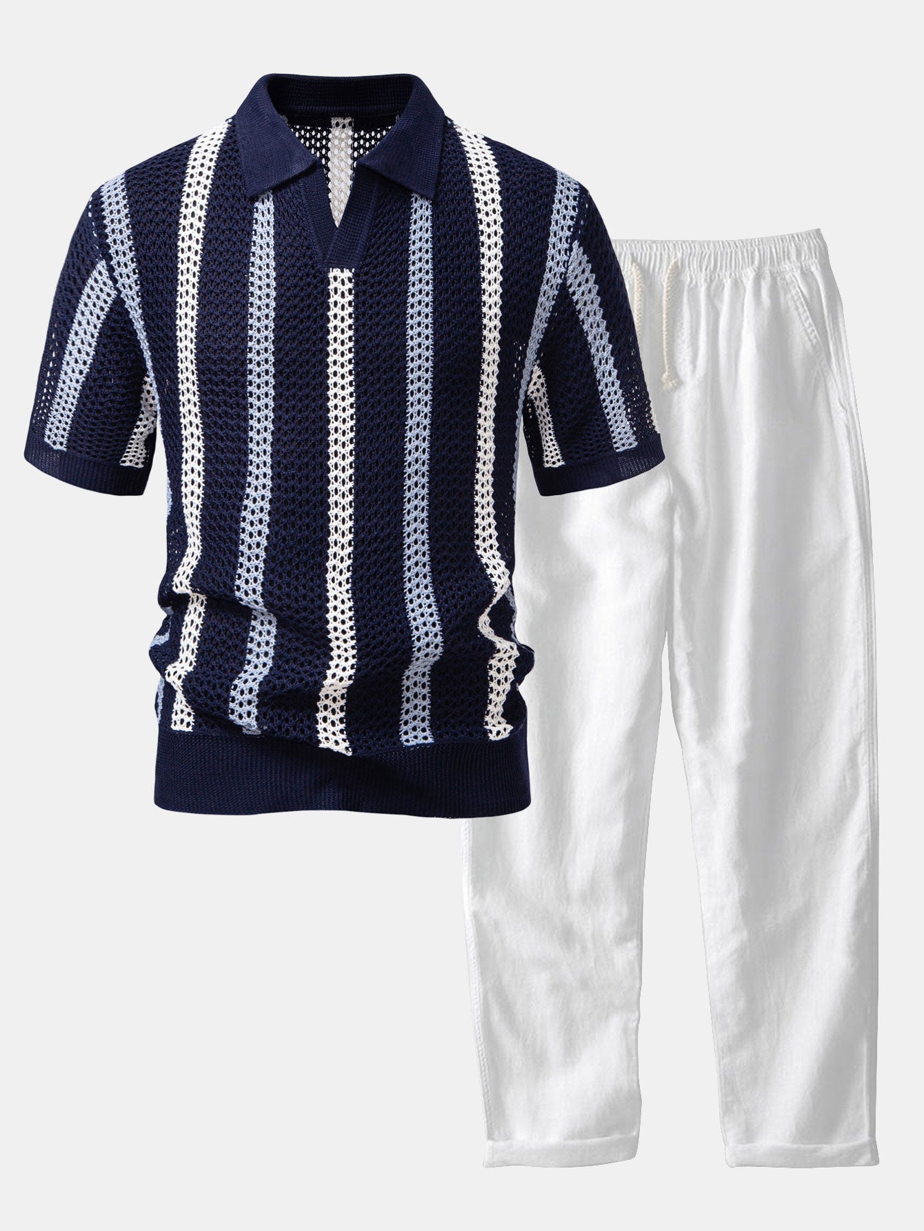 Duval Paris™ | Ensemble Crochet & Lin Premium