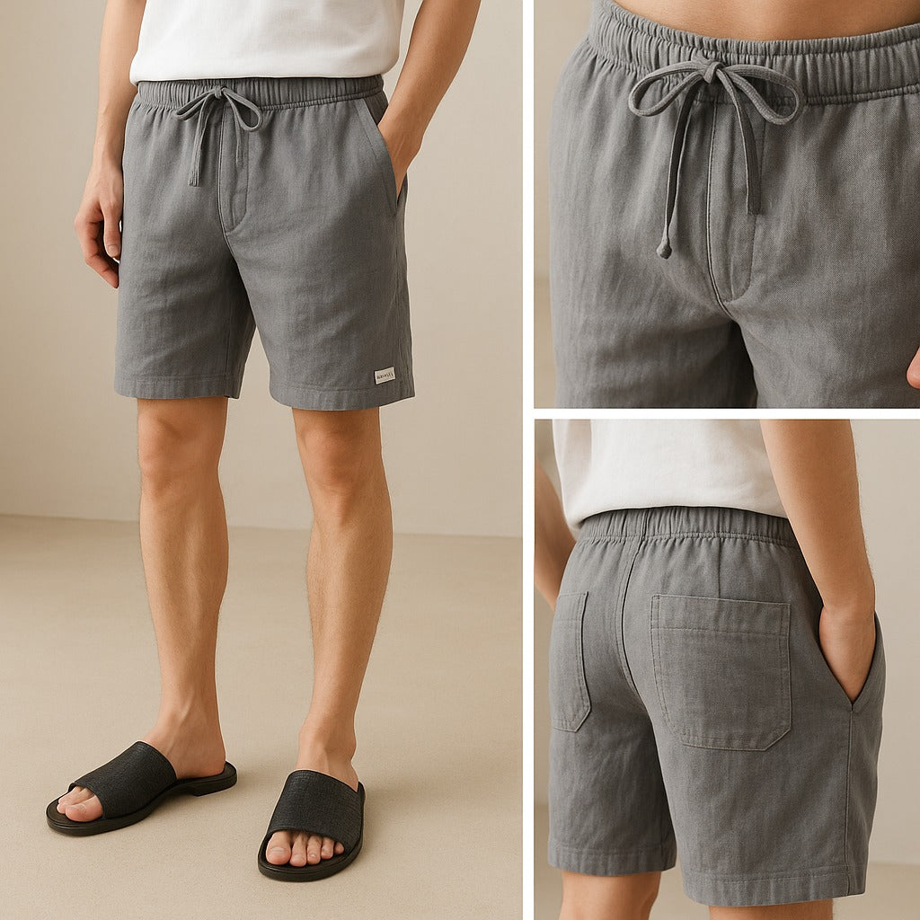 Duval Paris™ | Short en lin pour homme