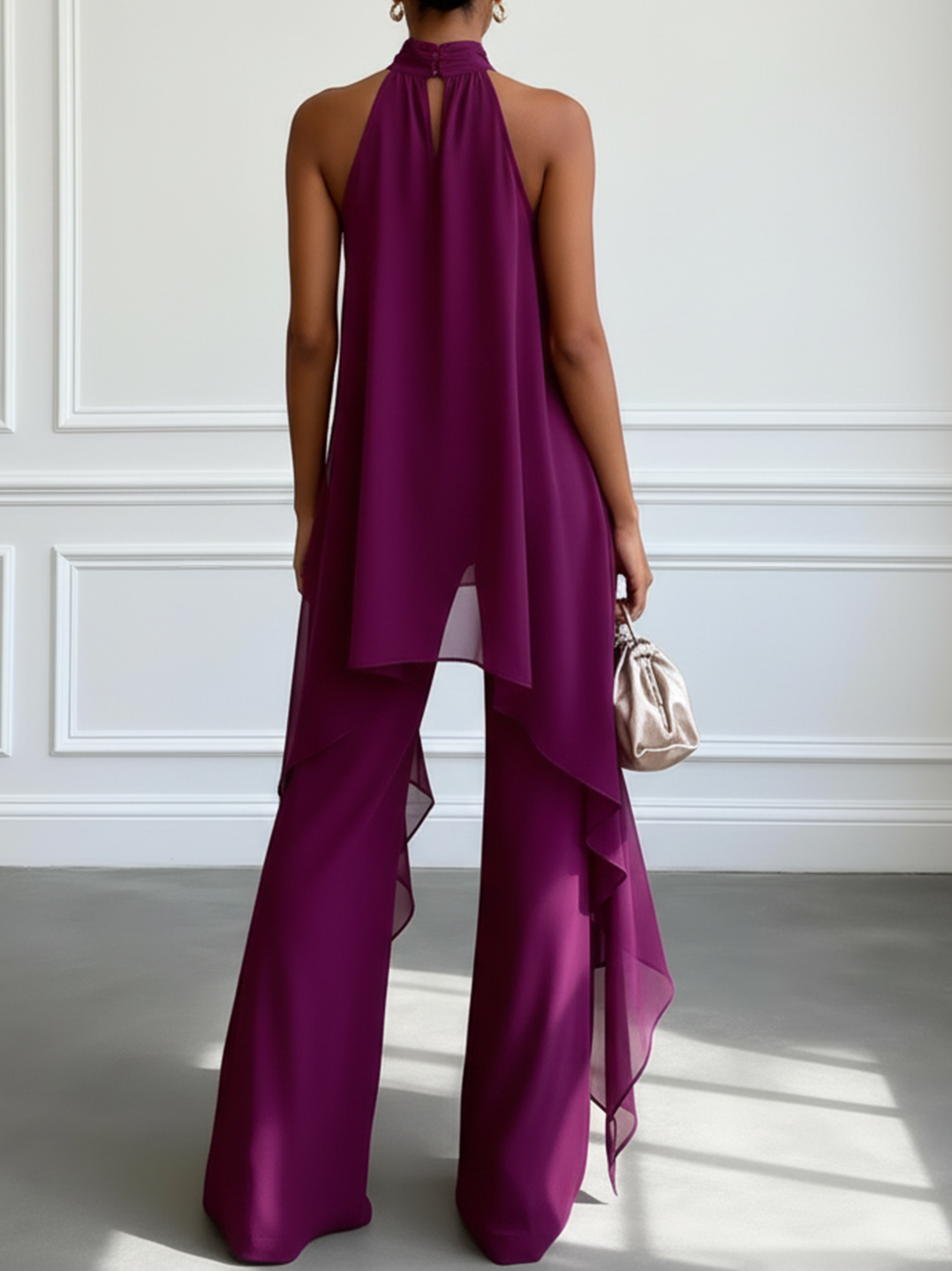 DUVAL PARIS™ | ENSEMBLE HALTER ÉLÉGANT POUR FEMMES