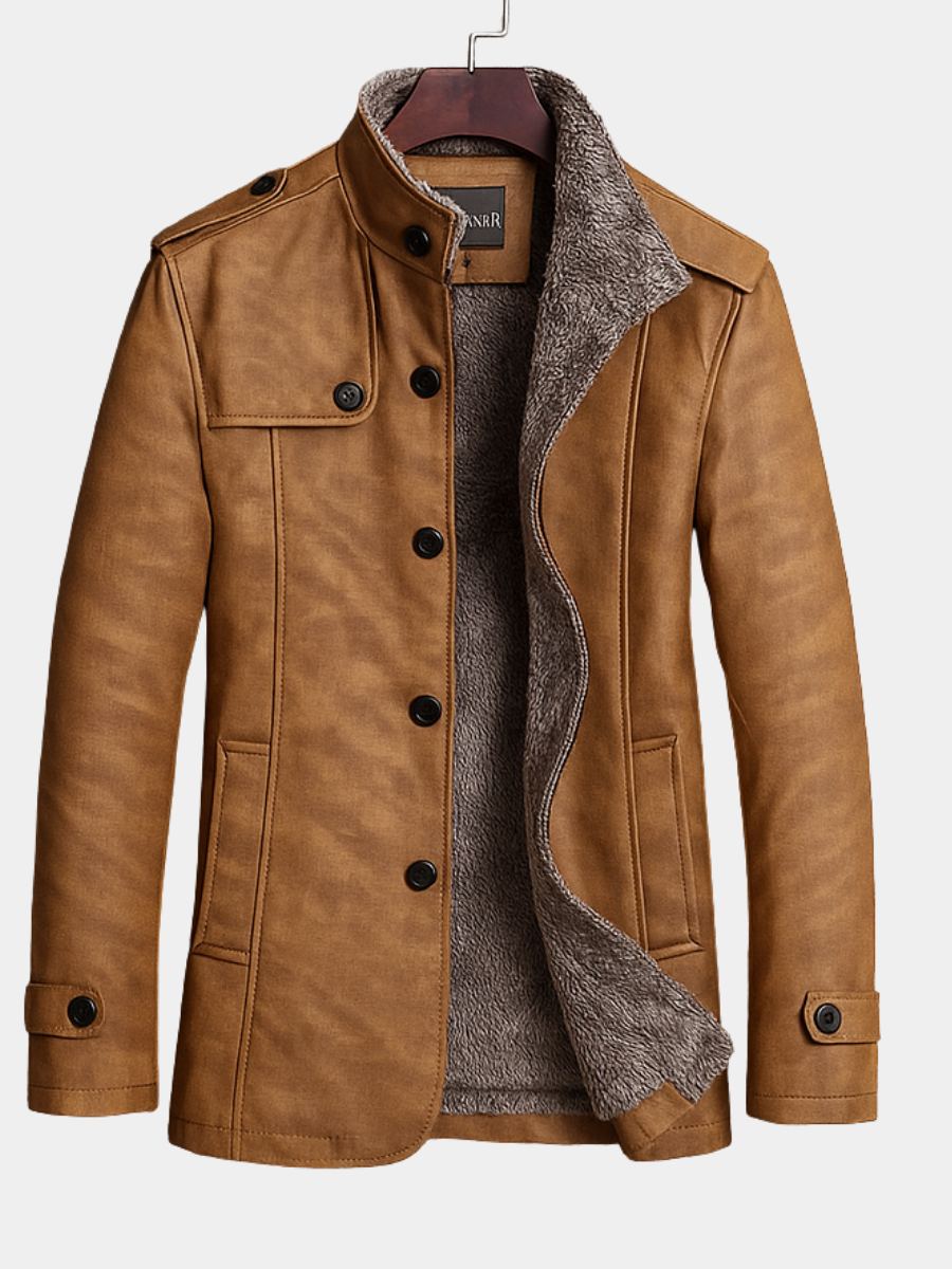 DUVAL PARIS™ | MANTEAU HOMME EN DAIM