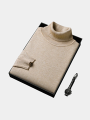 DUVAL PARIS™ | PULL À COL HAUT ÉLÉGANT