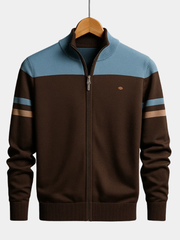 DUVAL PARIS™ | SWEAT COLORBLOCK AVEC ZIP POUR HOMME