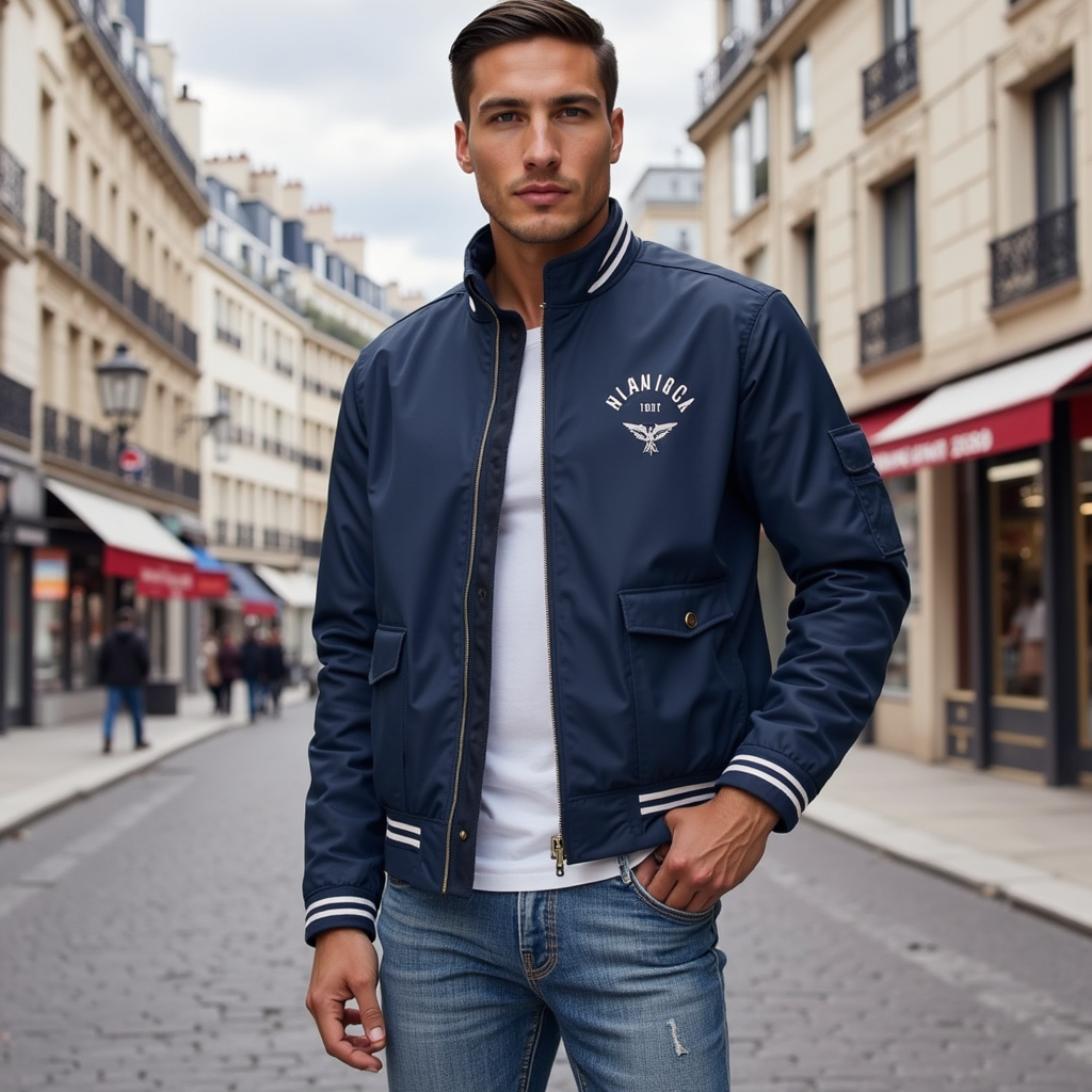 DUVAL PARIS™ | VESTE D'ÉTÉ/DE MI-SAISON DE LUXE POUR HOMME