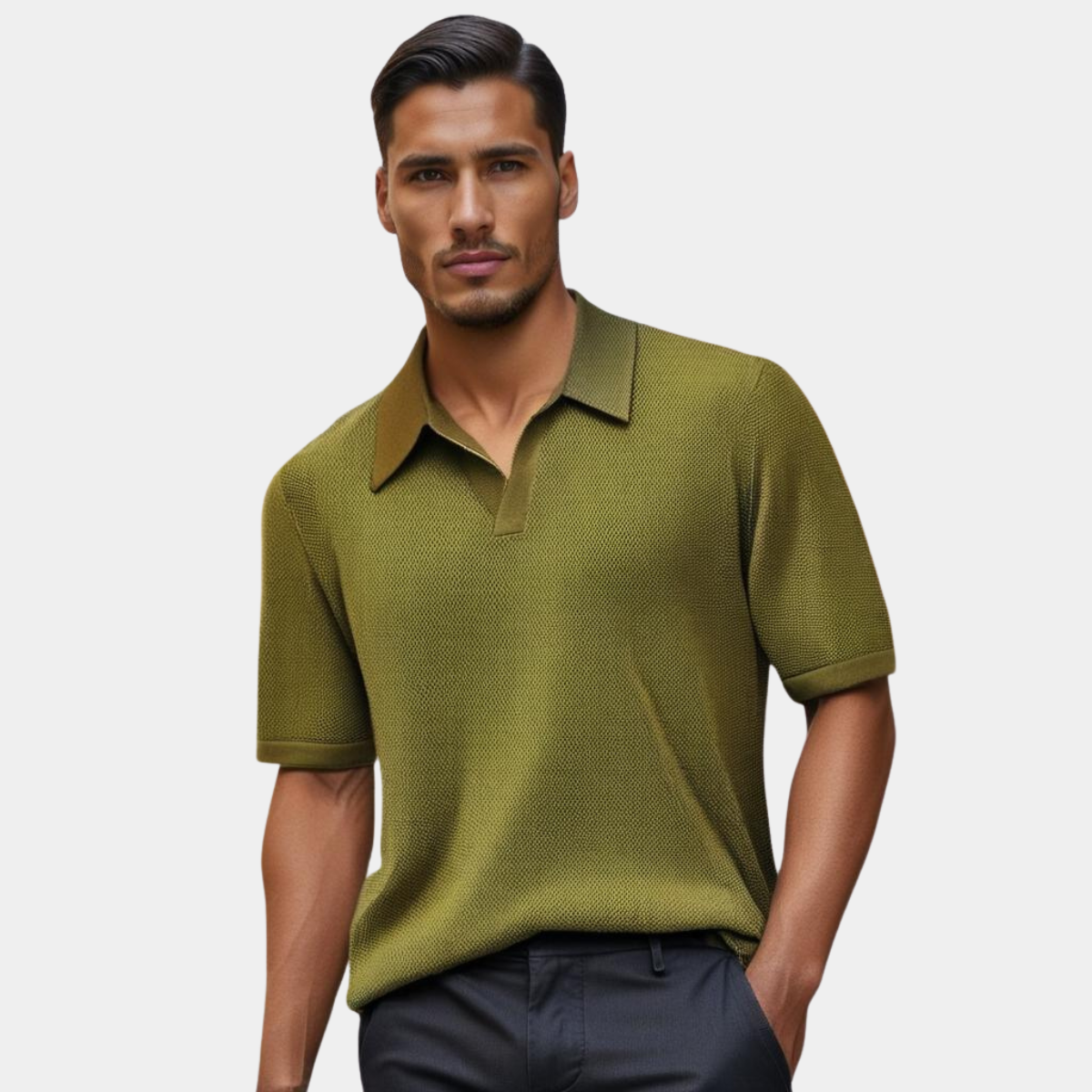 DUVAL PARIS™ | POLO ÉLÉGANT POUR HOMME