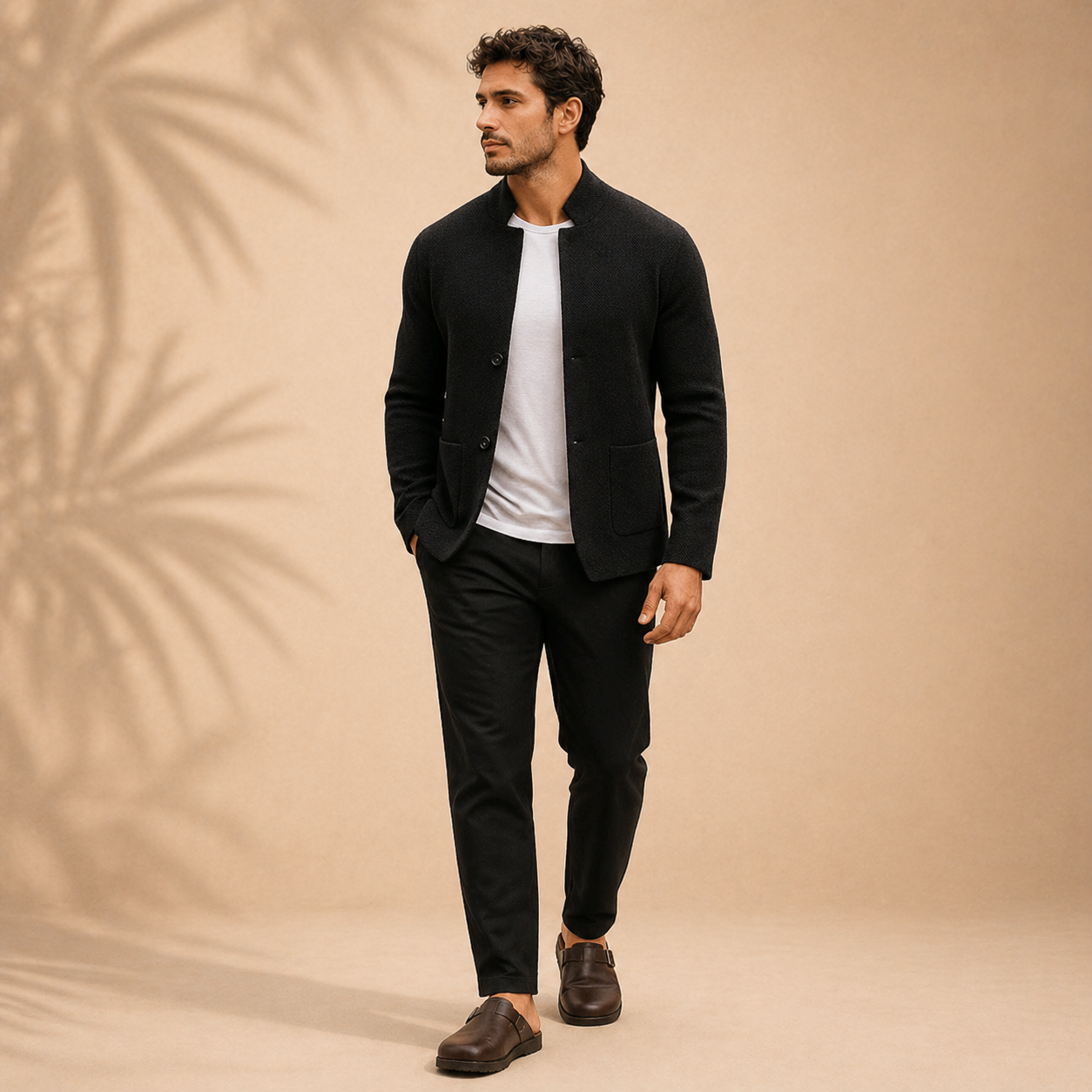 Duval Paris™ | Gilet en Maille Texturée pour Homme