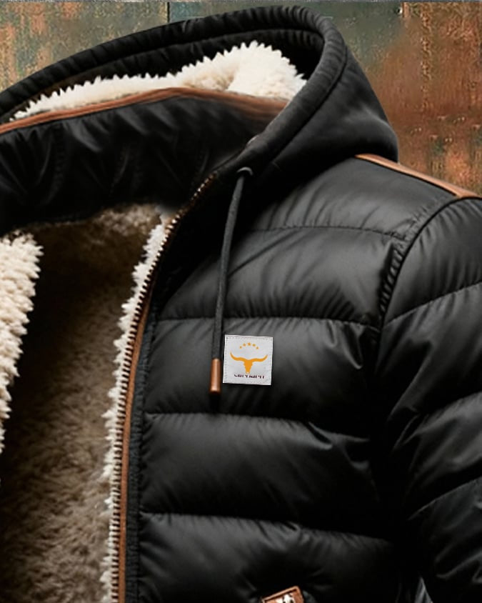MARCUS™ | Veste d'hiver matelassée en sherpa