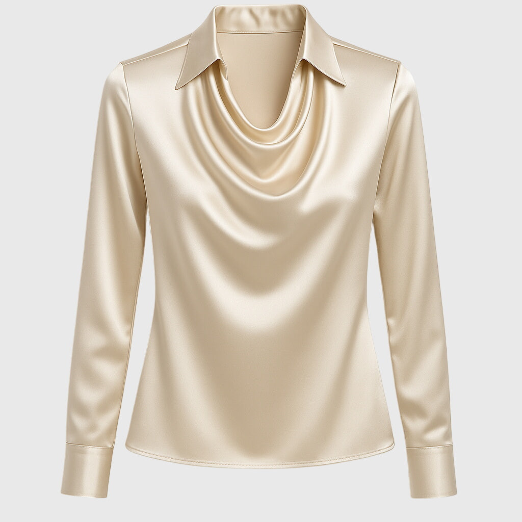 Duval Paris™ | Blouse fluide brillante