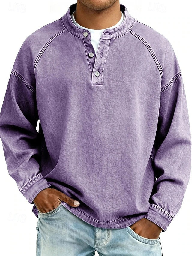 Duval Paris™ | Sweat-shirt Henrey au look délavé vintage