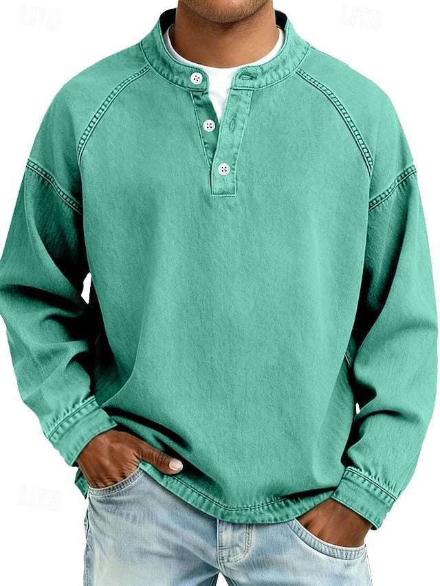 Duval Paris™ | Sweat-shirt Henrey au look délavé vintage