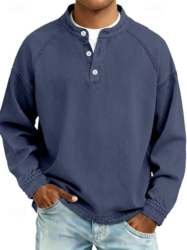Duval Paris™ | Sweat-shirt Henrey au look délavé vintage
