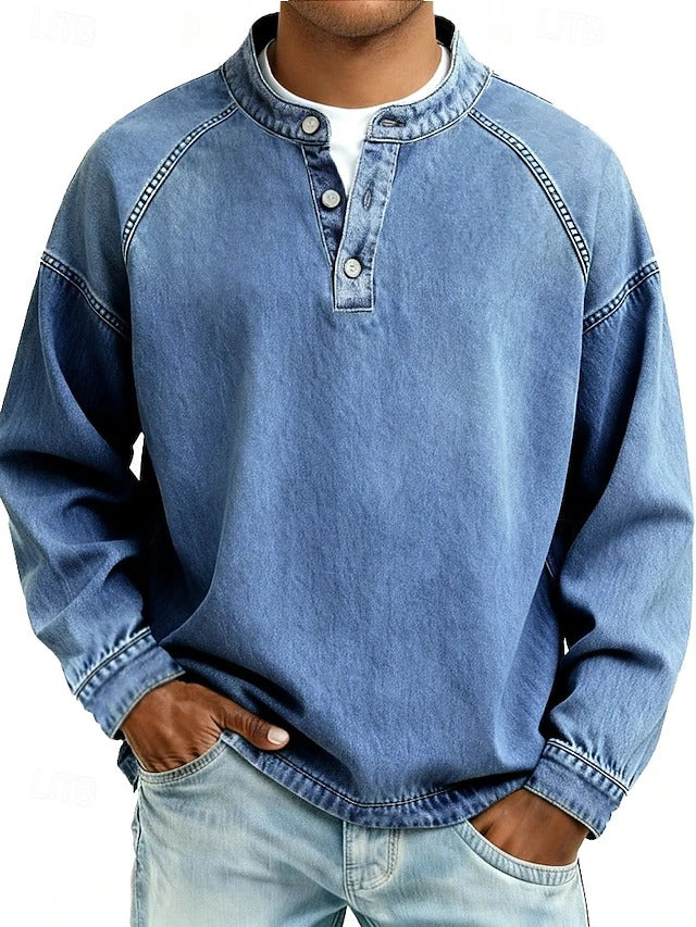 Duval Paris™ | Sweat-shirt Henrey au look délavé vintage