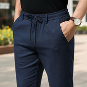 Duval Paris™ | Pantalon en lin pour homme (confort | respirant)