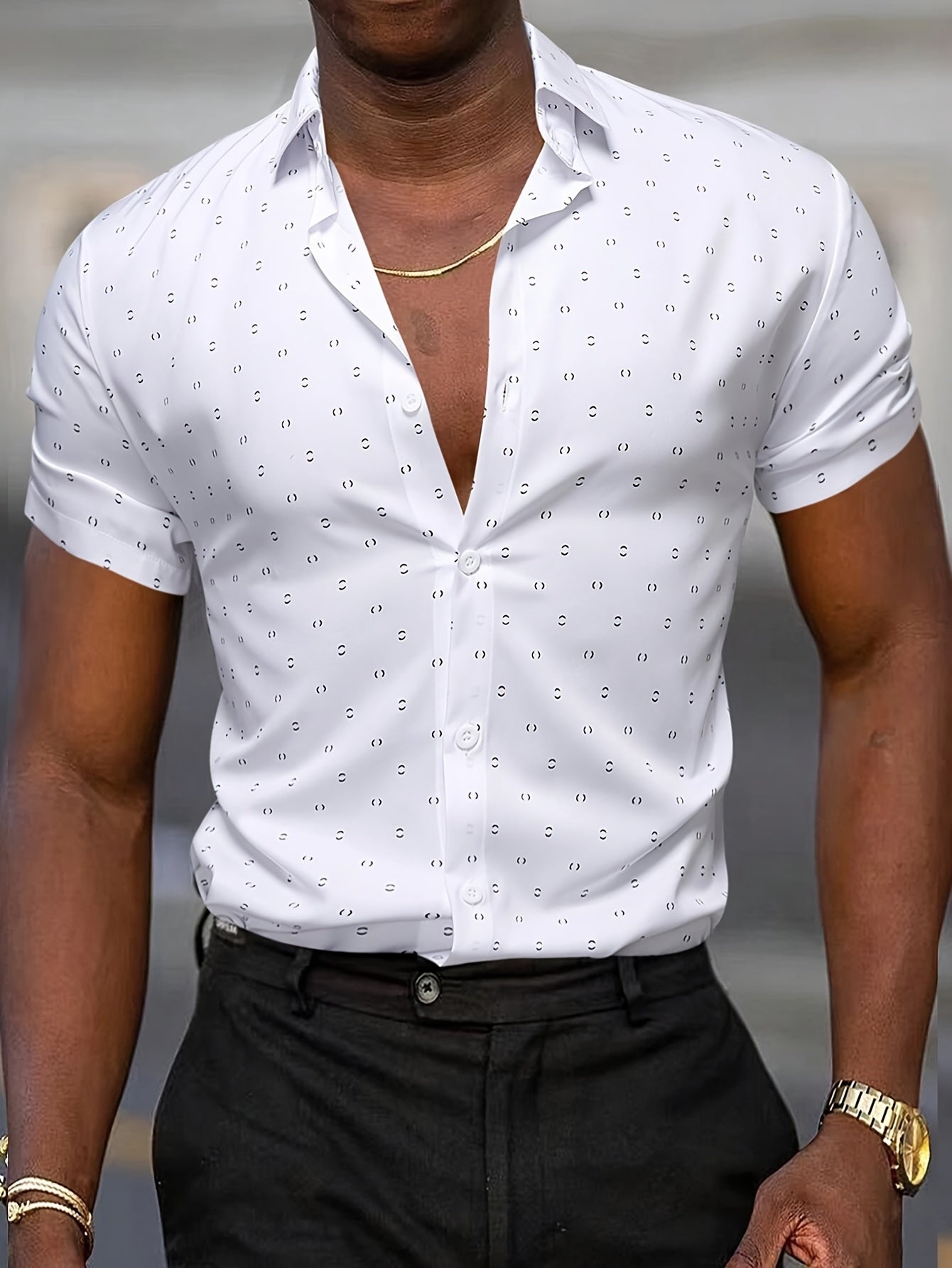 Duval Paris™ | CHEMISE D'ÉTÉ AVEC IMPRIMÉ