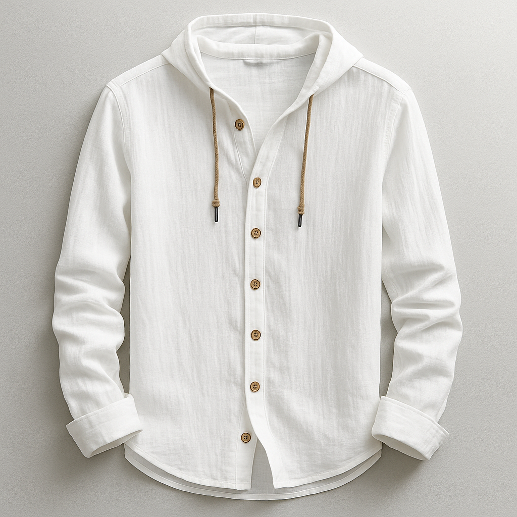 DUVAL PARIS™ | CHEMISE LUXUEUSE À CAPUCHE