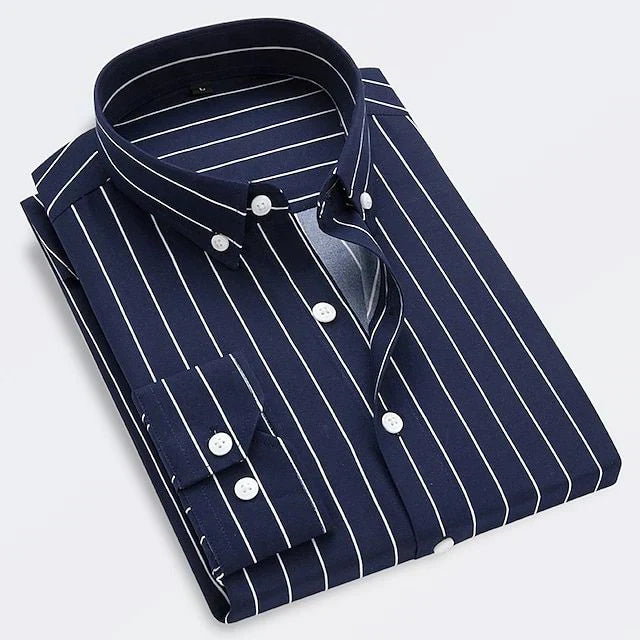 DUVAL PARIS™ | CHEMISE RAYÉE POUR HOMME