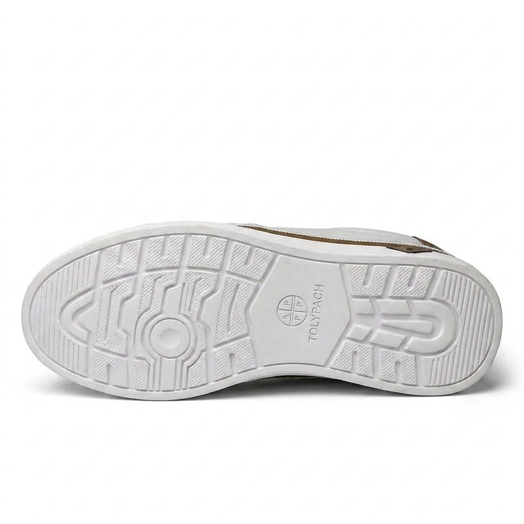 Duval Paris™ | Torino Baskets Homme Slip-On en Cuir