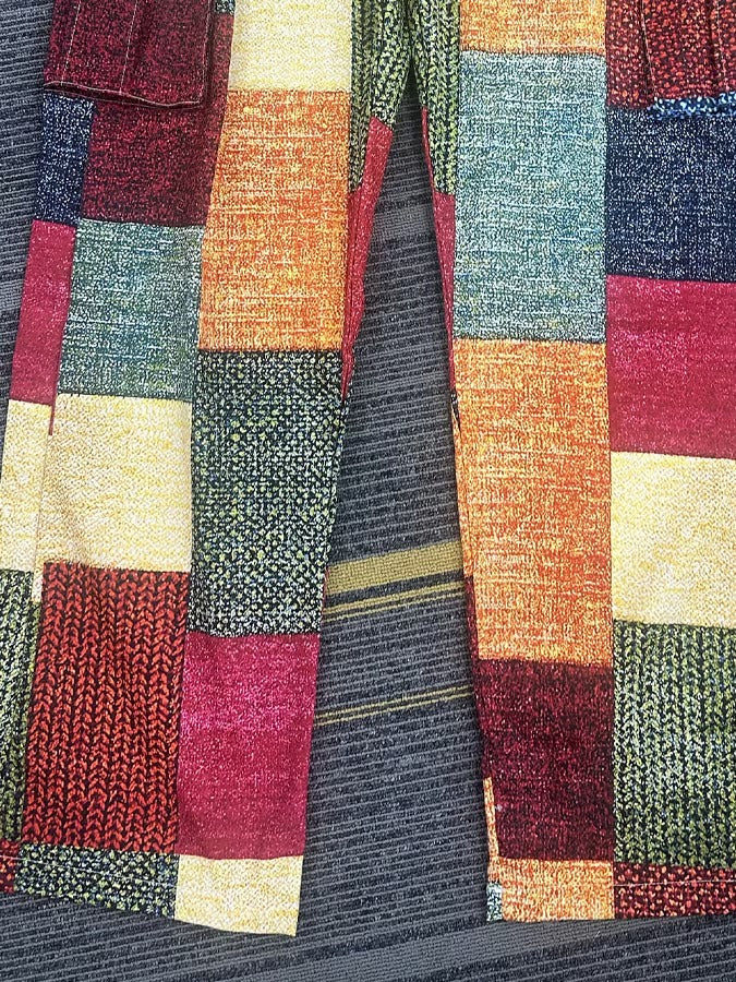 Evane™ | Pantalon cargo homme patchwork