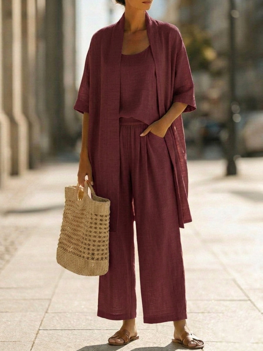 Duval Paris™ | Ensemble en Lin Léger