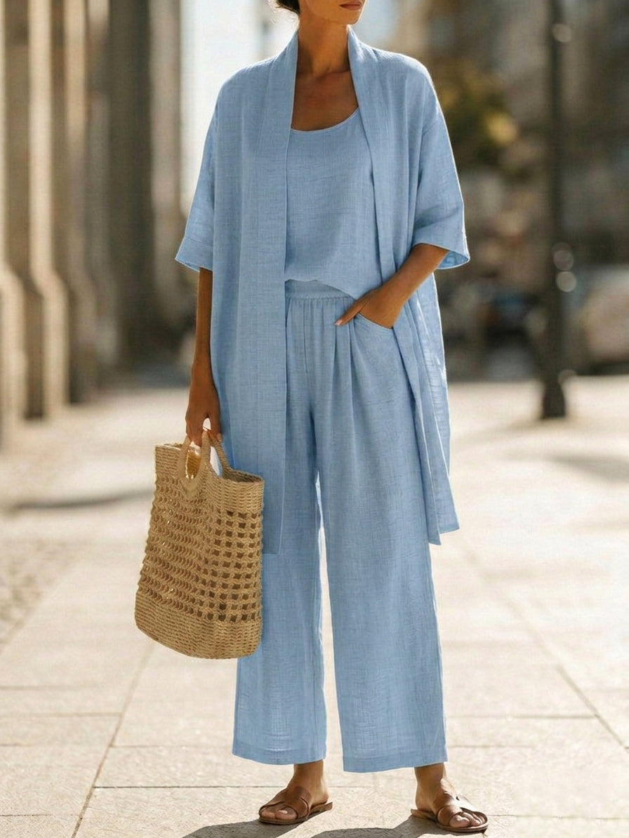 Duval Paris™ | Ensemble en Lin Léger