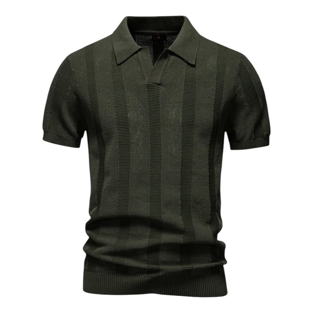 DUVAL PARIS™ | POLO EN MAILLE ÉLEVÉE