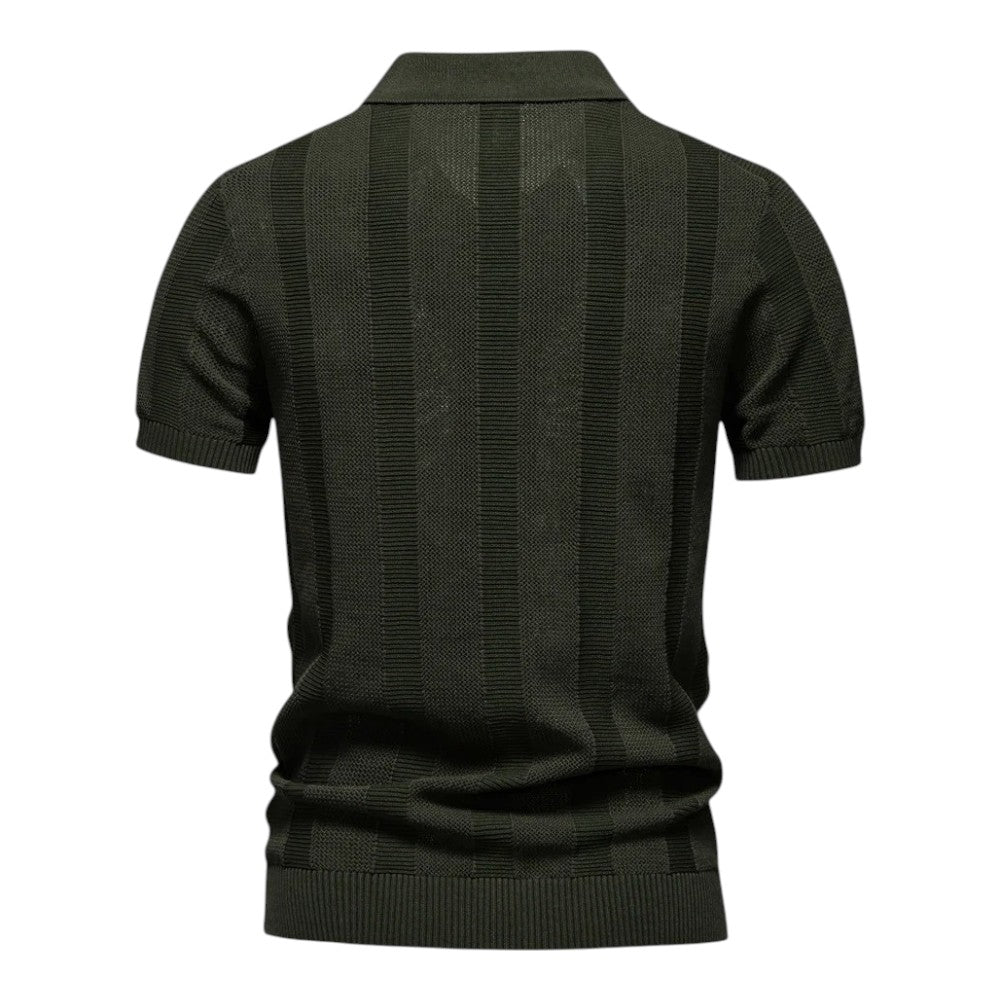 DUVAL PARIS™ | POLO EN MAILLE ÉLEVÉE