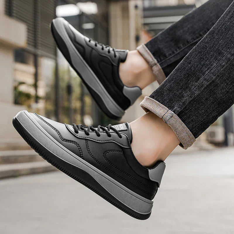 DUVAL PARIS | BASKETS EN CUIR VÉRITABLE