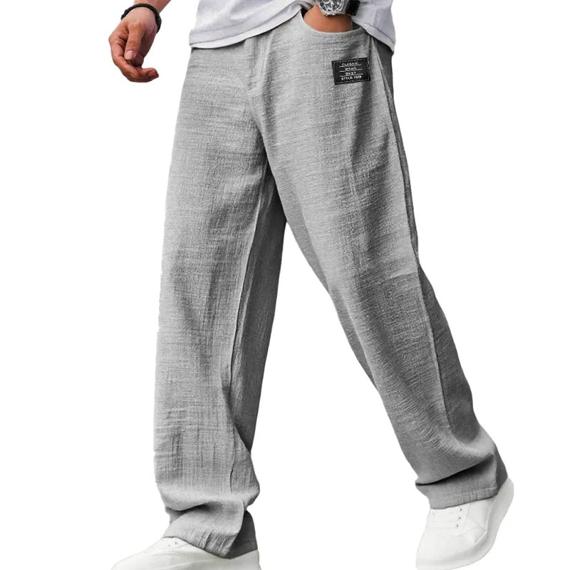 Duval Paris™ | Pantalon léger à jambes droites