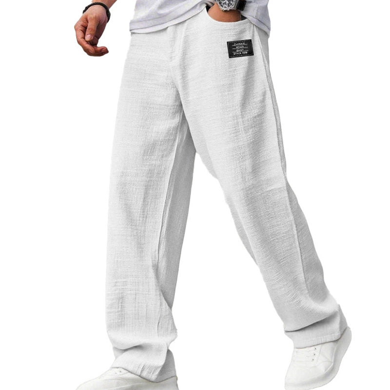 Duval Paris™ | Pantalon léger à jambes droites