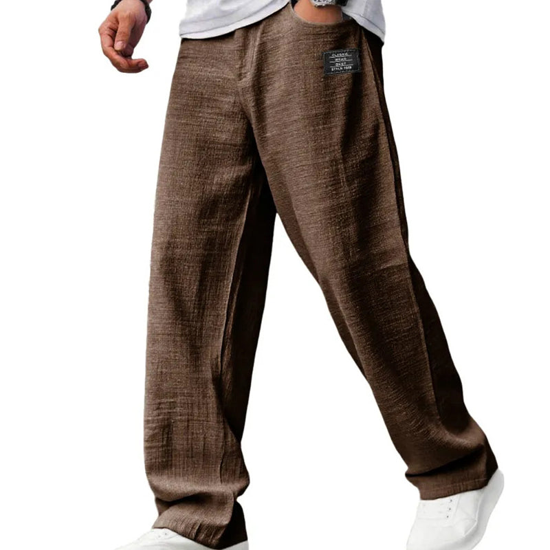 Duval Paris™ | Pantalon léger à jambes droites