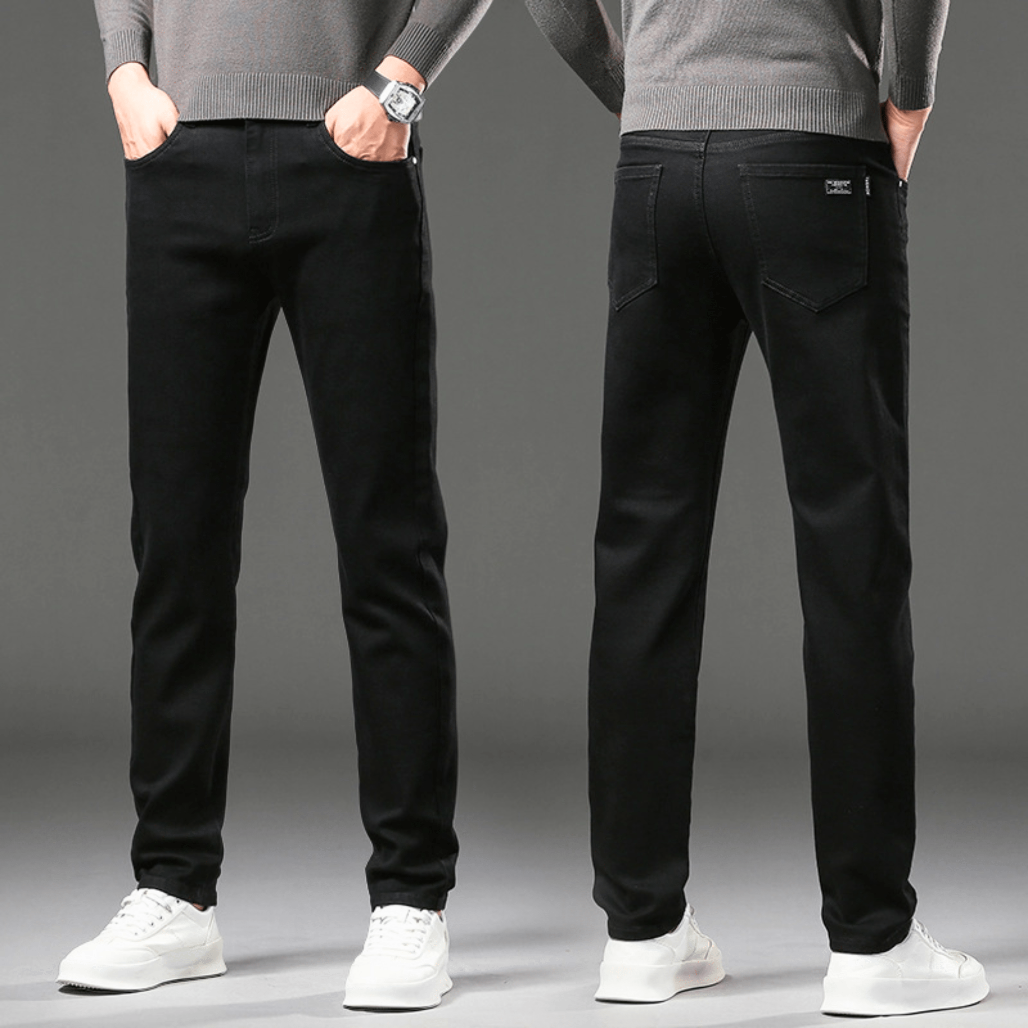 DUVAL PARIS™ | PANTALON EN DENIM THERMIQUE