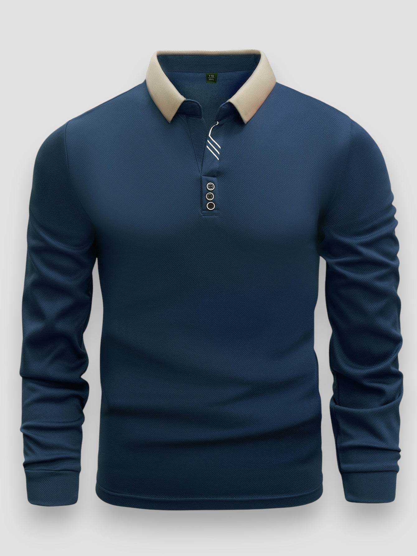 Duval Paris™ | POLO MANCHES LONGUES POUR HOMME