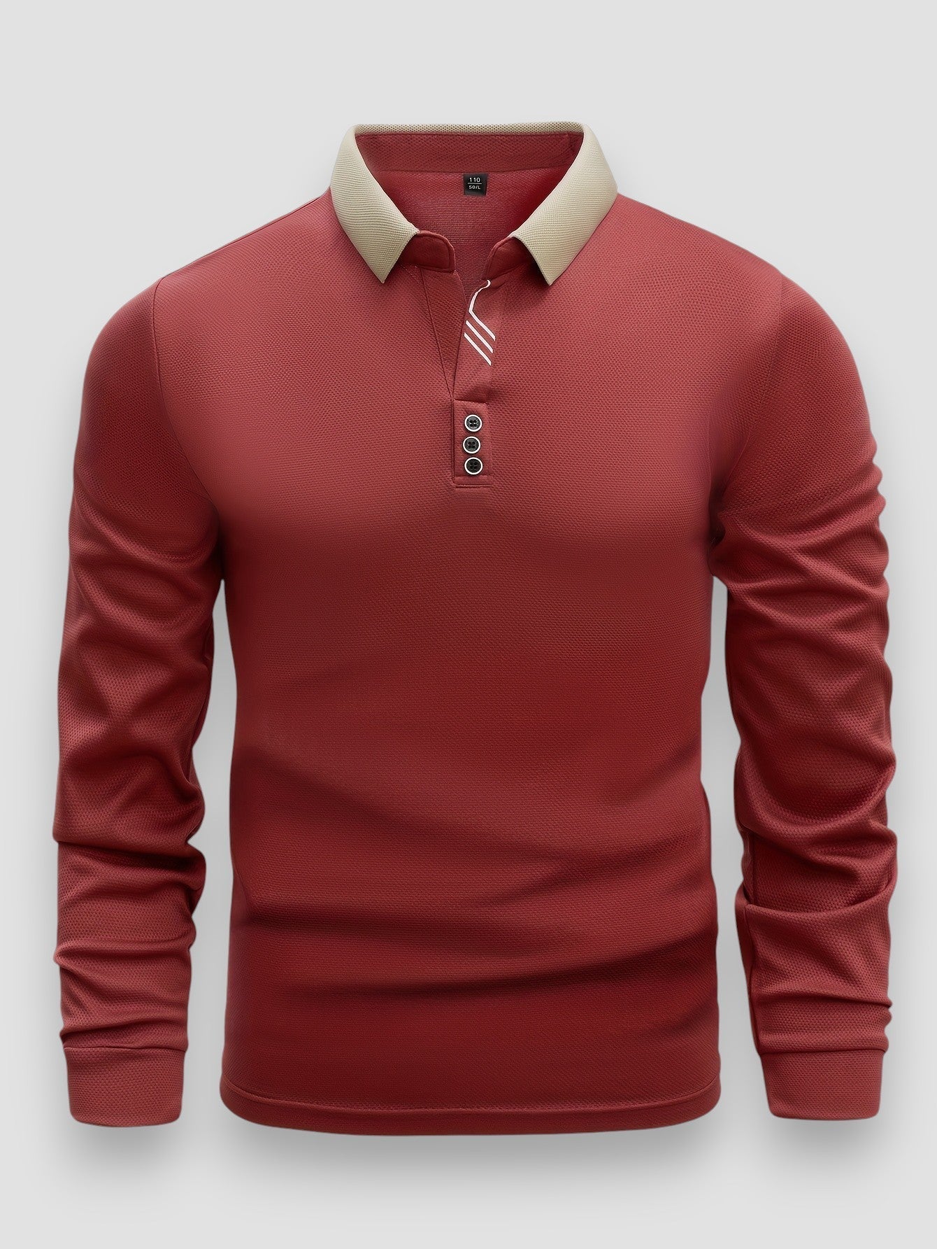 Duval Paris™ | POLO MANCHES LONGUES POUR HOMME