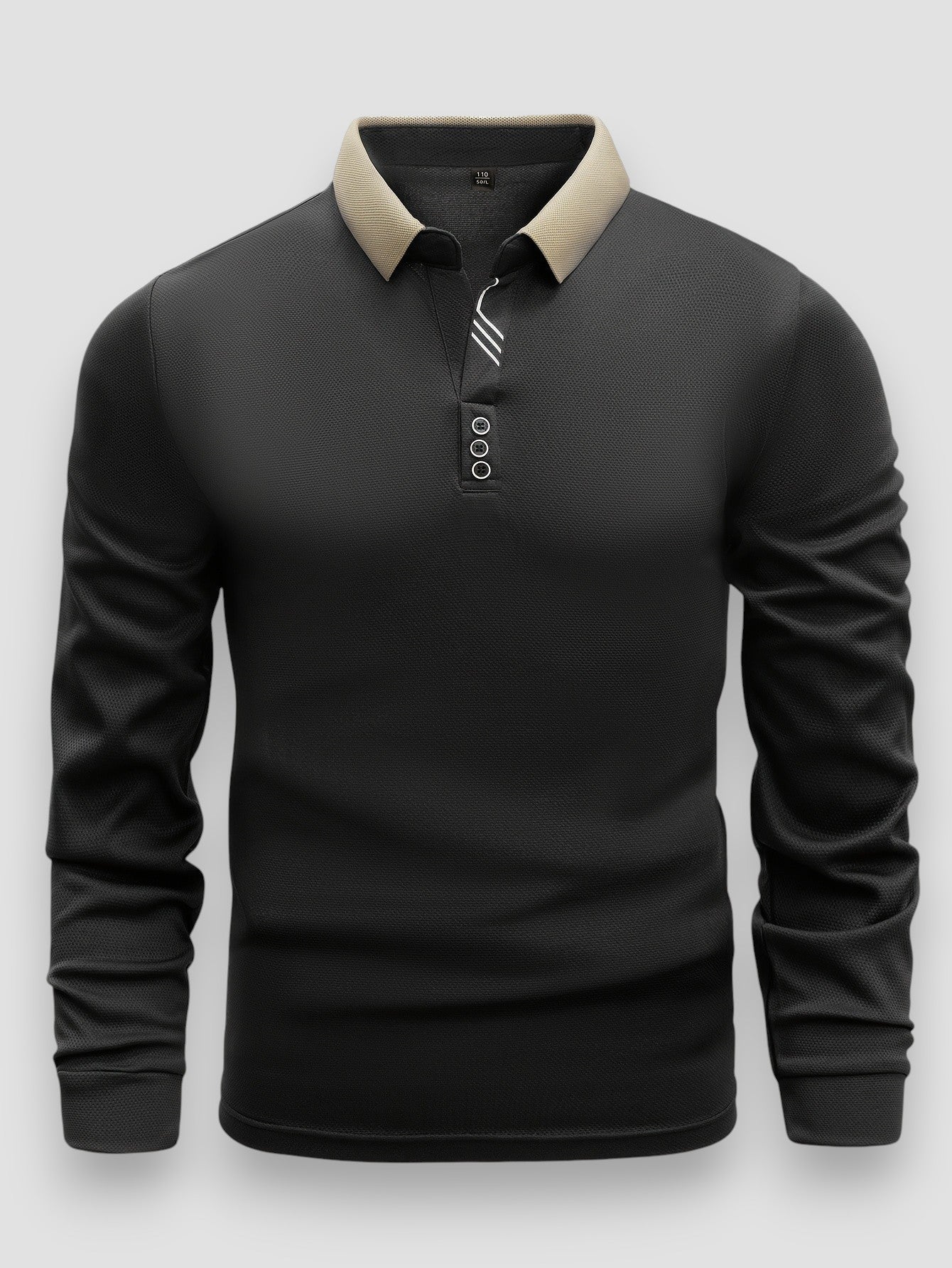 Duval Paris™ | POLO MANCHES LONGUES POUR HOMME