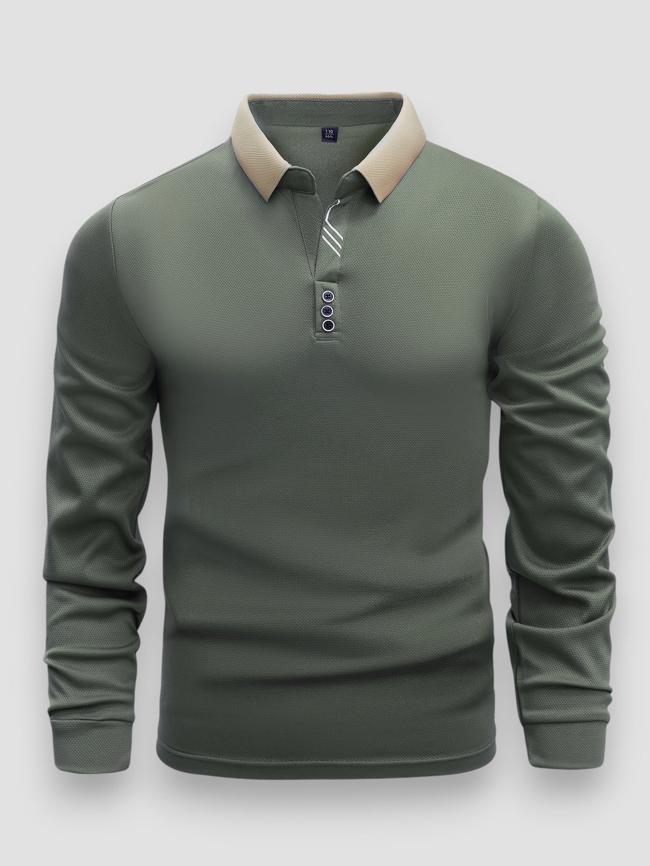 Duval Paris™ | POLO MANCHES LONGUES POUR HOMME